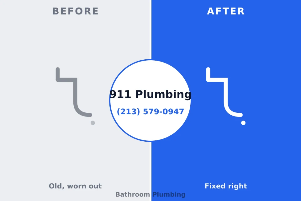 Before and after: plumbing company Hamlin, WV